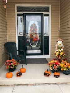 Fall festive door